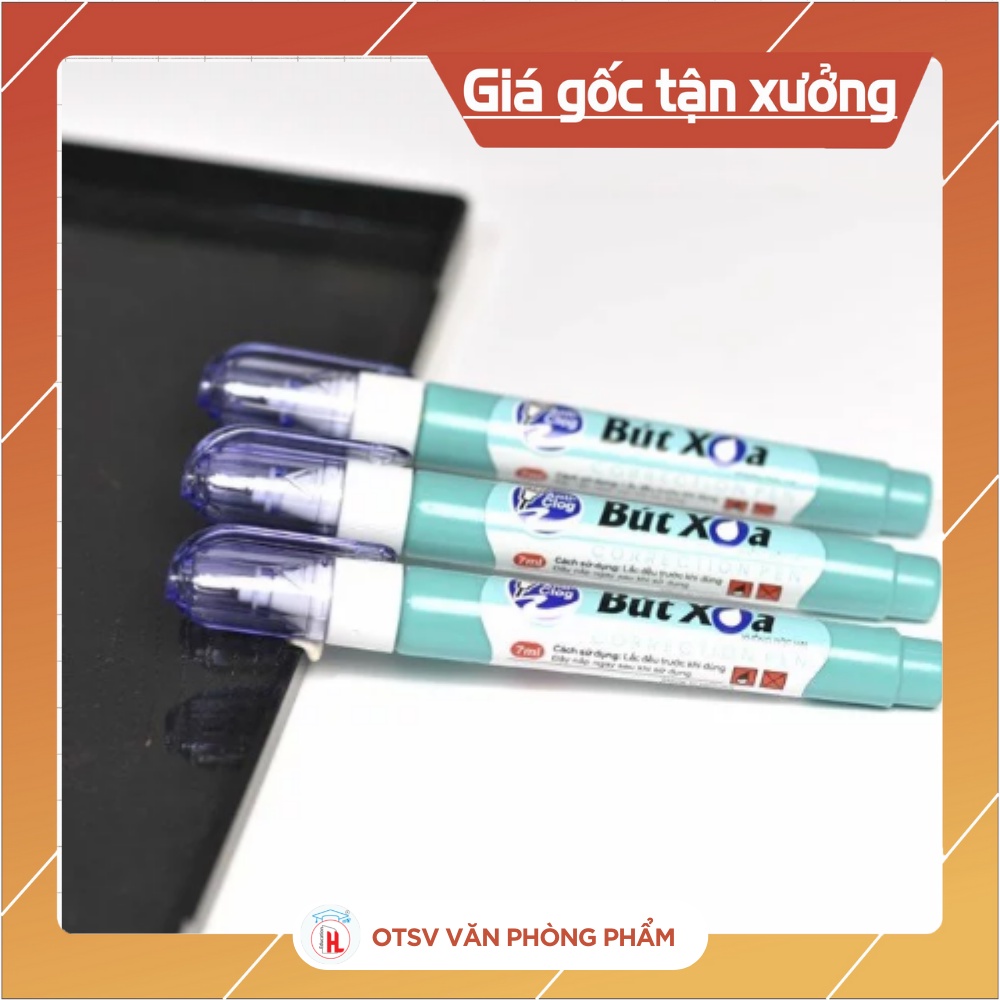 Bút xóa nước CP-02, CP-05 Thiên Long - Chính hãng, Mau khô, che phủ tốt, an toàn với sức khỏe