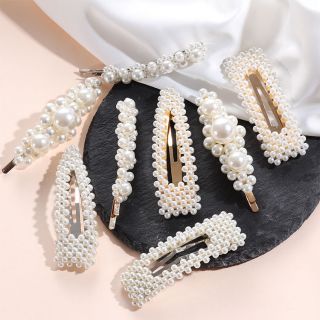 Kẹp tóc hạt ngọc trai