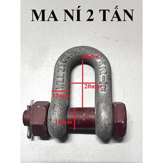 MA NÍ CHỮ U TẢI CAO [ 2 Tấn ]