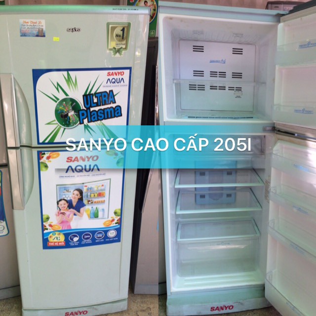 TỦ LẠNH SANYO 180L CAO CẤP QIA SỬ DỤNG BẢO HÀNH 1 NĂM TẠI TP HCM KHÔNG SHIP TỈNH