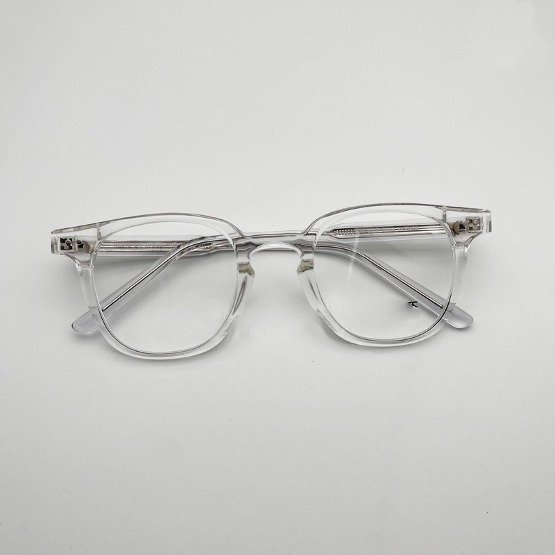 Kính không độ, gọng kính cận vuông cốt hàn quốc 9078 chống ánh sáng xanh, UV400 Jolie eyewear