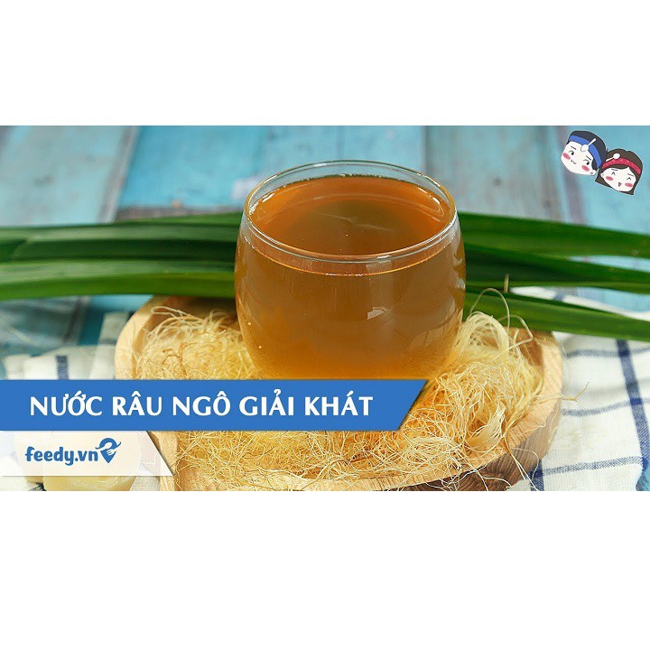 100g Râu bắp (râu ngô) khô - đồ ăn vặt Sài Gòn, thơm ngon đậm vị- Hỏa tốc TPHCM - ViXi Food