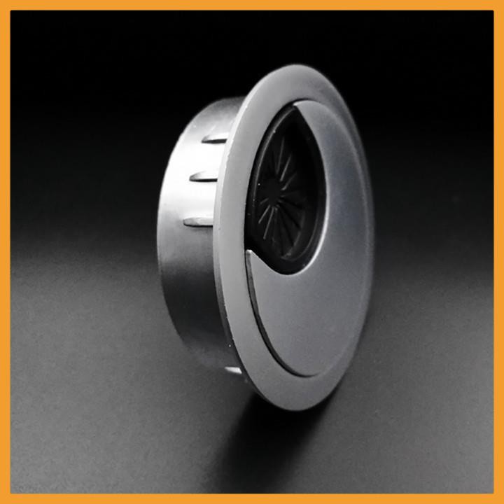 Nắp luồn dây điện tròn inox - 50mm - Nắp Che Dây Điện Cao Cấp