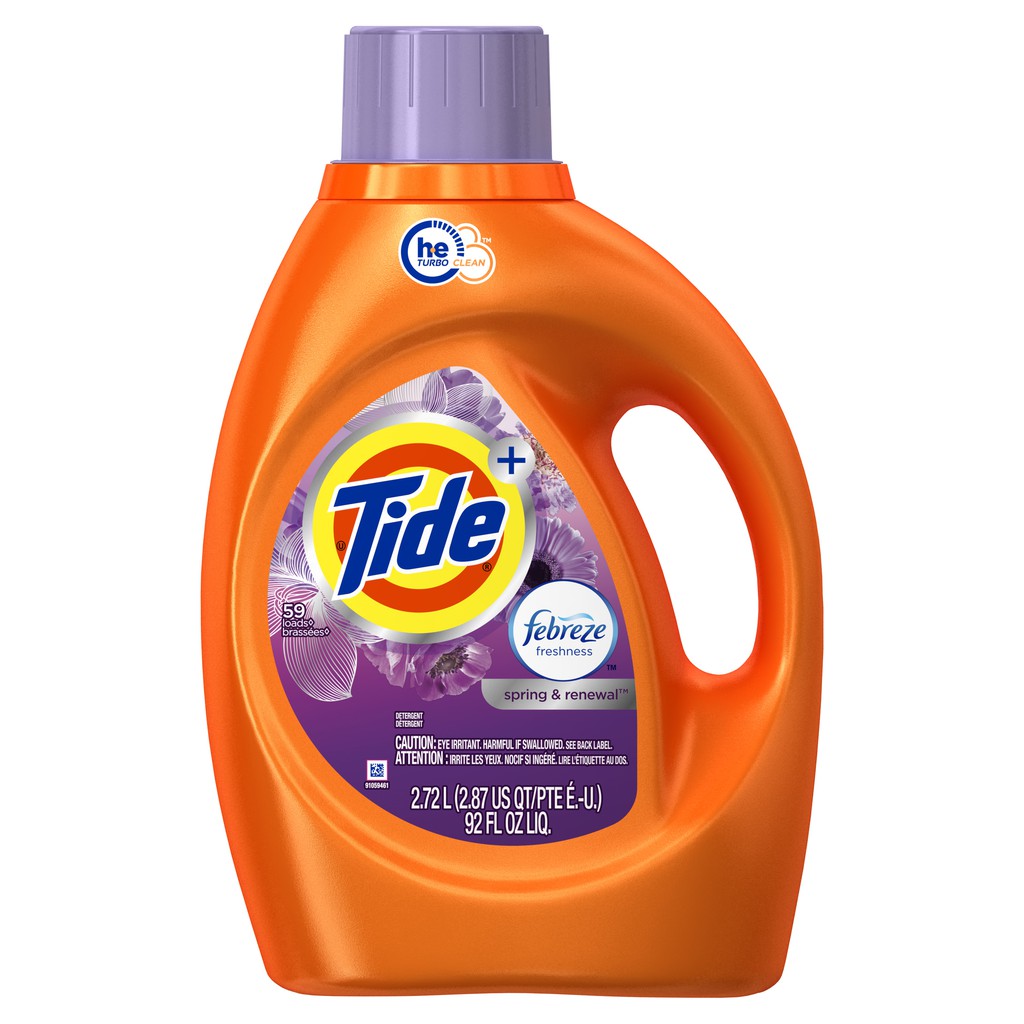 [Chính hãng] NƯỚC GIẶT TIDE MỸ 1.36L - Nhập chính hãng P&amp;G USA đủ mùi [Hàng Auth - Chọn màu]