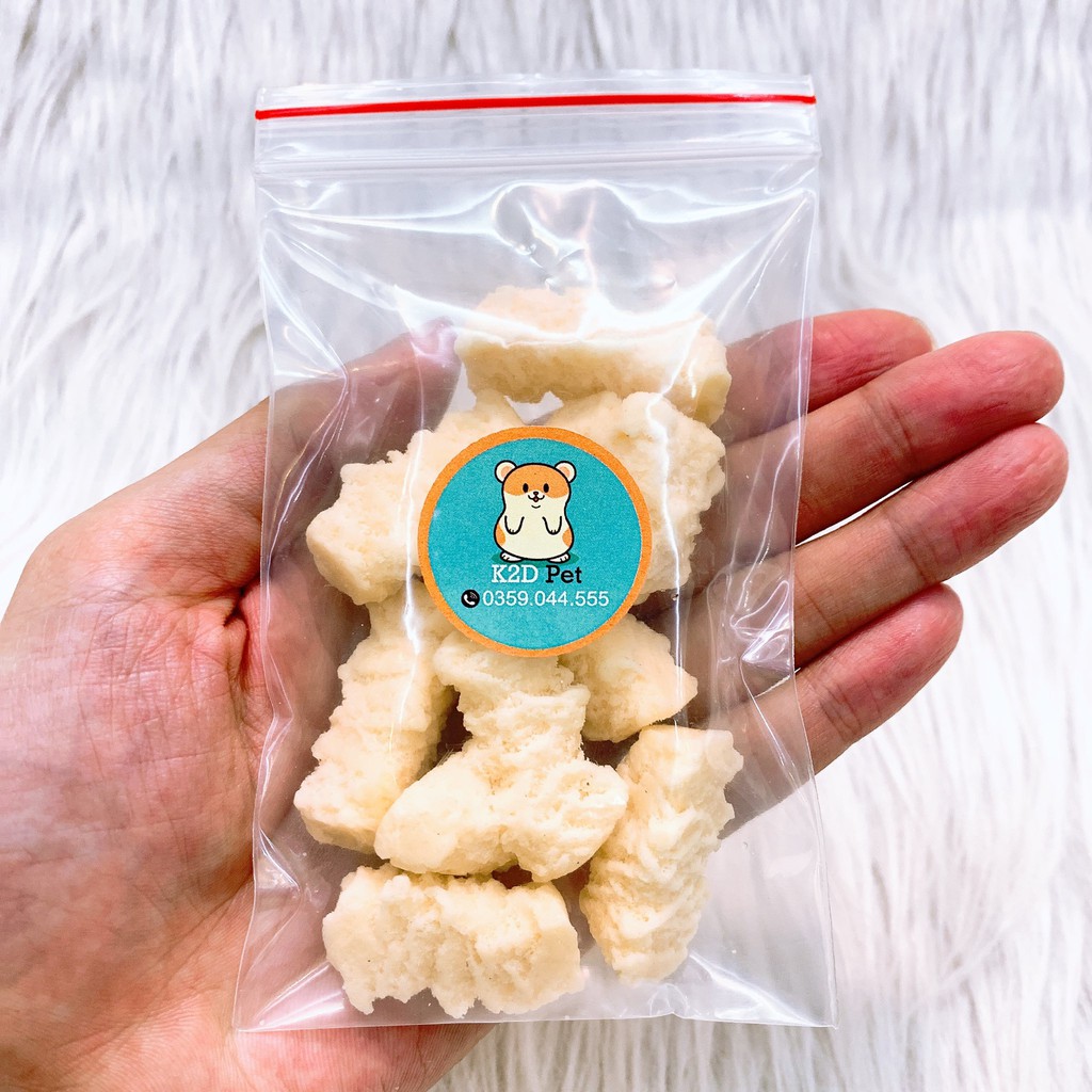 Phô mai cheese thơm, giòn cho hamster, Guinea Pig (bọ ú, chuột lang), thỏ, sóc bắc mỹ, chinchilla