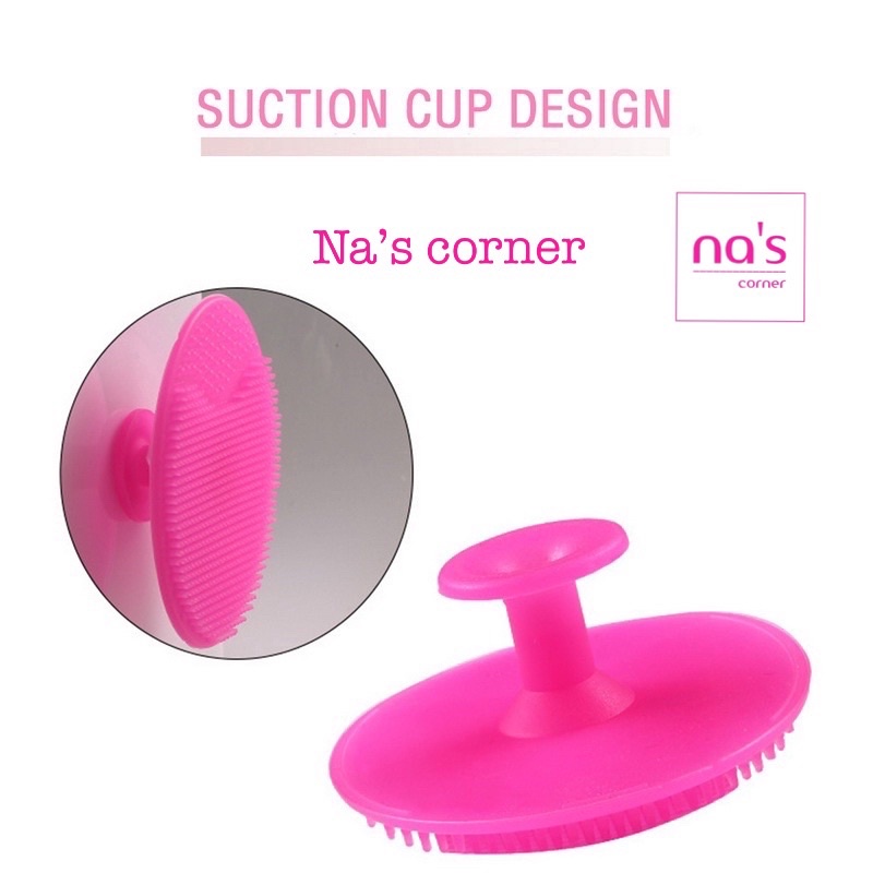 Miếng silicone mềm rửa mặt tạo bọt mịn êm, massage mặt, hạn chế mụn đầu đen