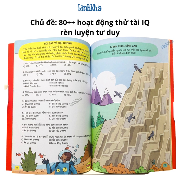 Sách - Trò Chơi Phát Triển Chỉ Số IQ Cho Bé 3-9 Tuổi - Đinh Tị