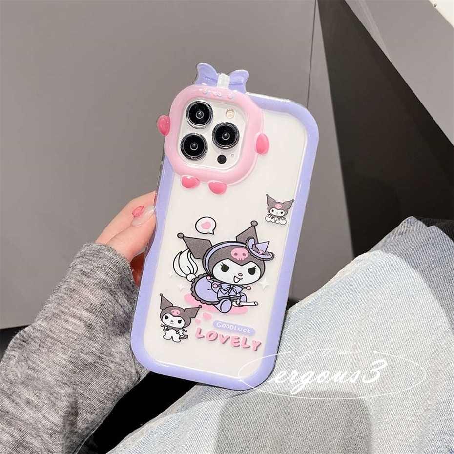 Ốp Điện Thoại Mềm In Hình Cinnamoroll Kuromi Cho iPhone 14 13 12 11 Pro Max SE2020 X XR Xs Max 7 8 6 6s Plus
