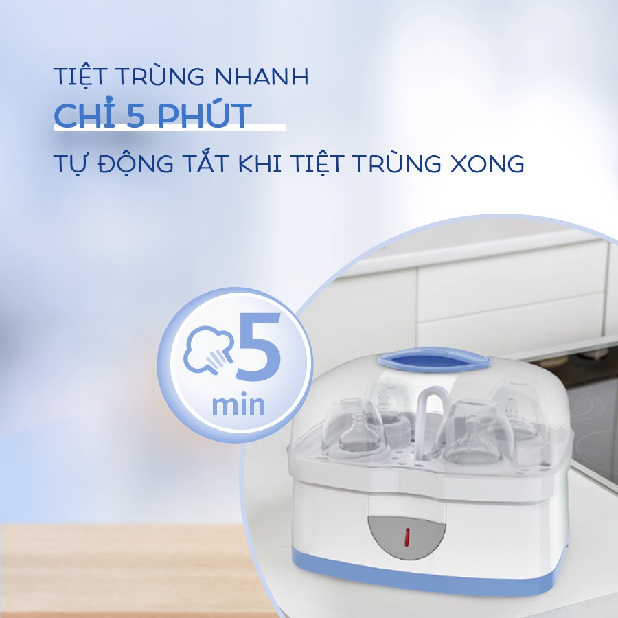 [Mã LT150 giảm 150k đơn 699k] 7391 Máy tiệt trùng đa năng 3 in 1 Chicco