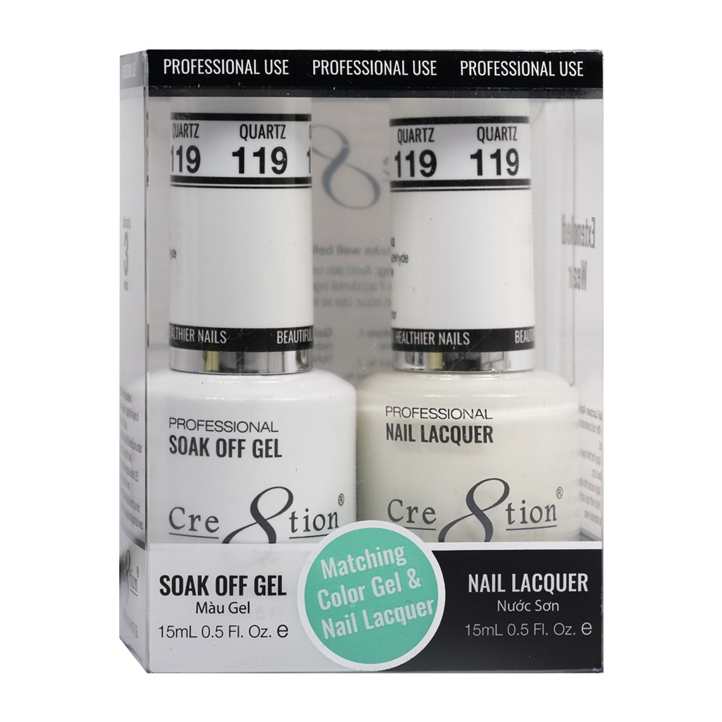 Sơn Cre8tion Duo gel Quartz_119