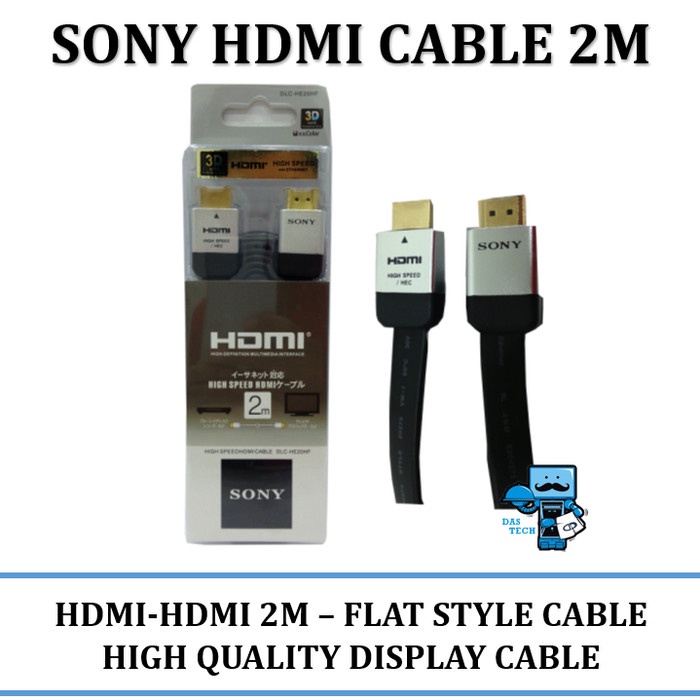 Cáp HDMI 2m Sony 4K loại xin chính hãng