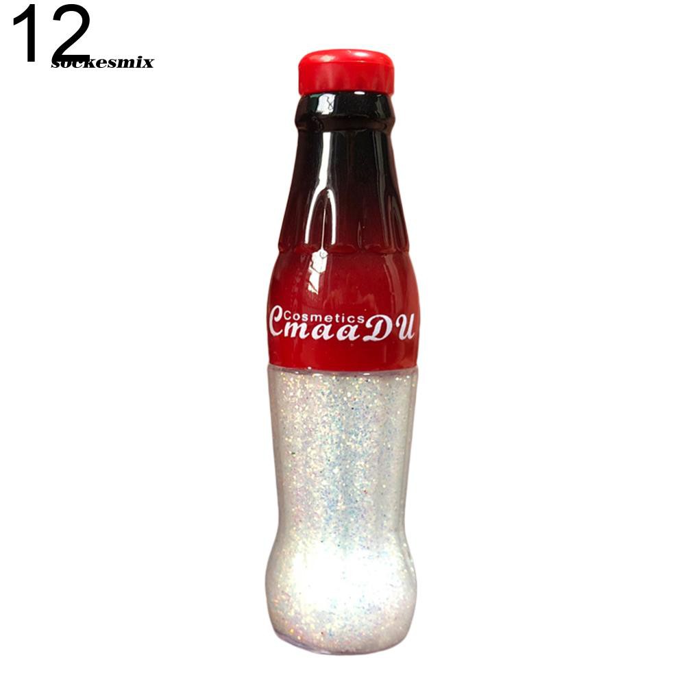 [Hàng mới về] Kẻ mắt màu nhũ không thấm nước hình chai coca độc đáo CmaaDu | BigBuy360 - bigbuy360.vn