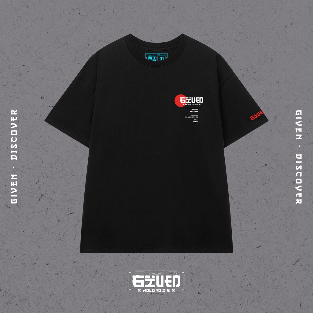 Áo Thun DISCOVER - Màu Đen