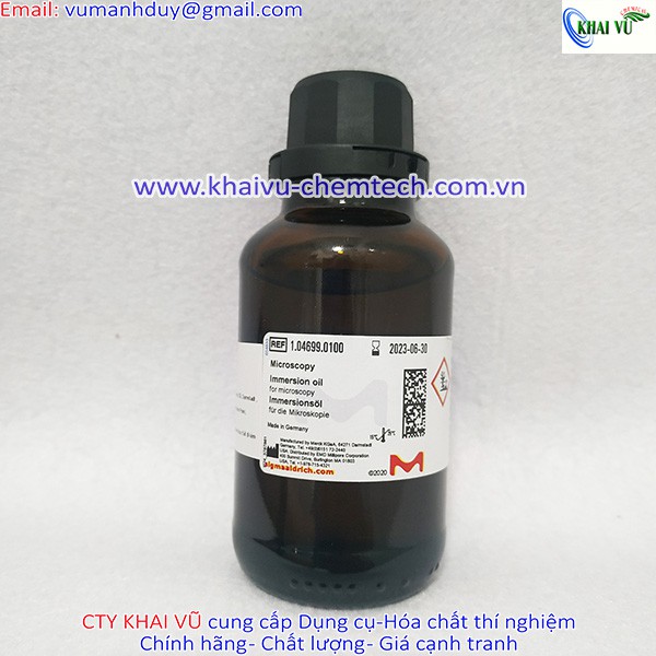 [HÀNG ĐỨC] Dầu soi kính hiển vi - Merck (Chai 100ml - 500ml)