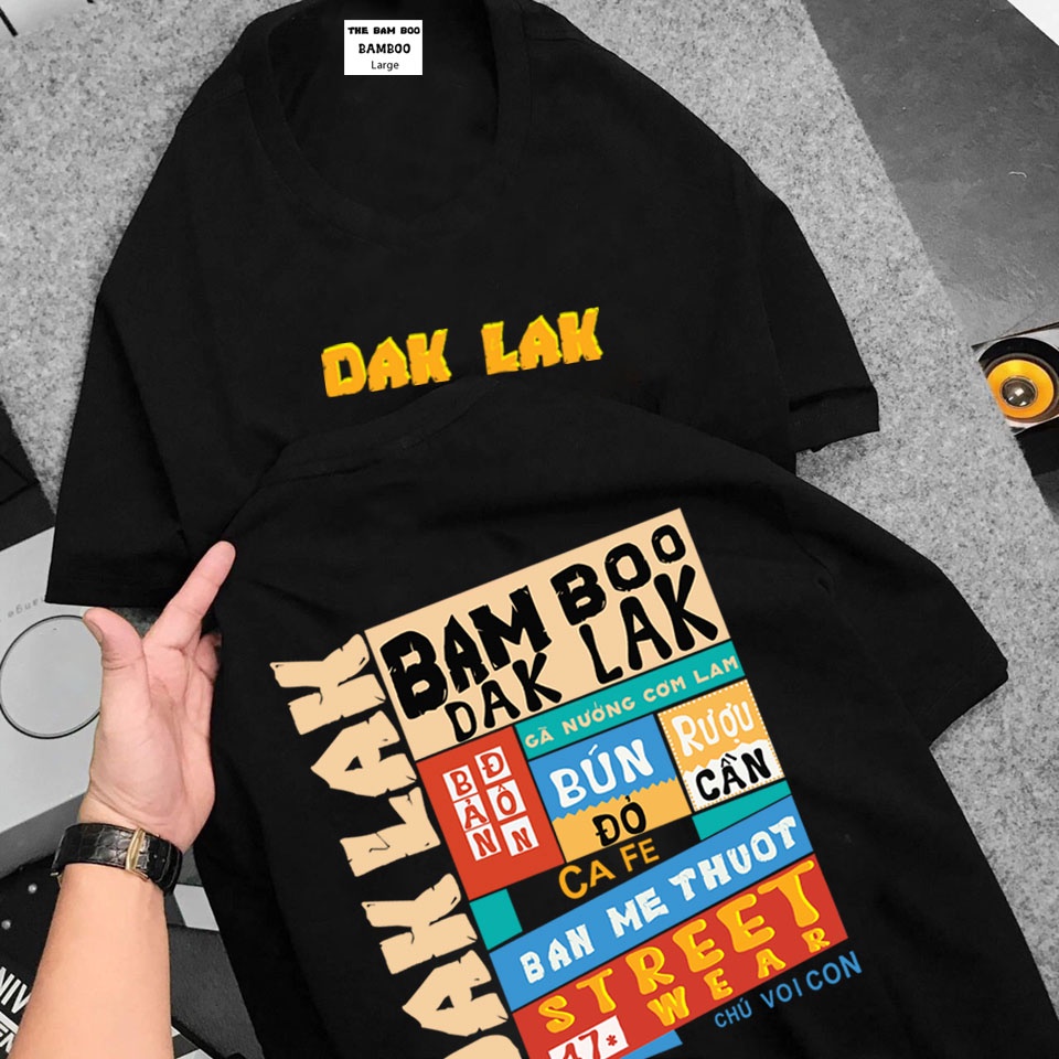 ÁO THUN DAK LAK UNISEX ÁO PHÔNG DAKLAK FORM RỘNG 2021 | BigBuy360 - bigbuy360.vn