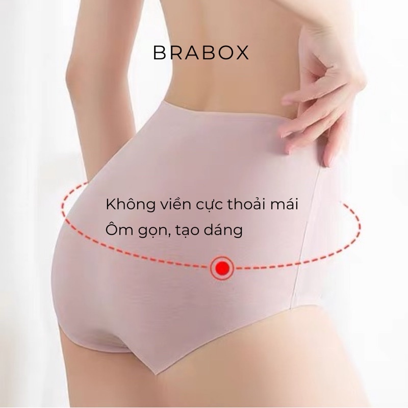 Quần CẠP CAO COTTON KHÔNG VIỀN BRABOX QC32 [có BIGSIZE] | BigBuy360 - bigbuy360.vn