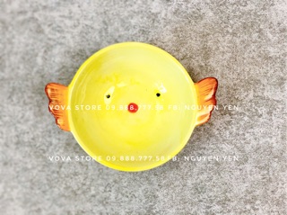 Chén sứ ăn dặm gà Vịt