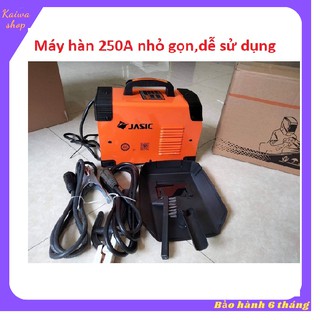 Máy hàn điện tử jasic arc 250a phụ kiện đầy đủ như hình đăng