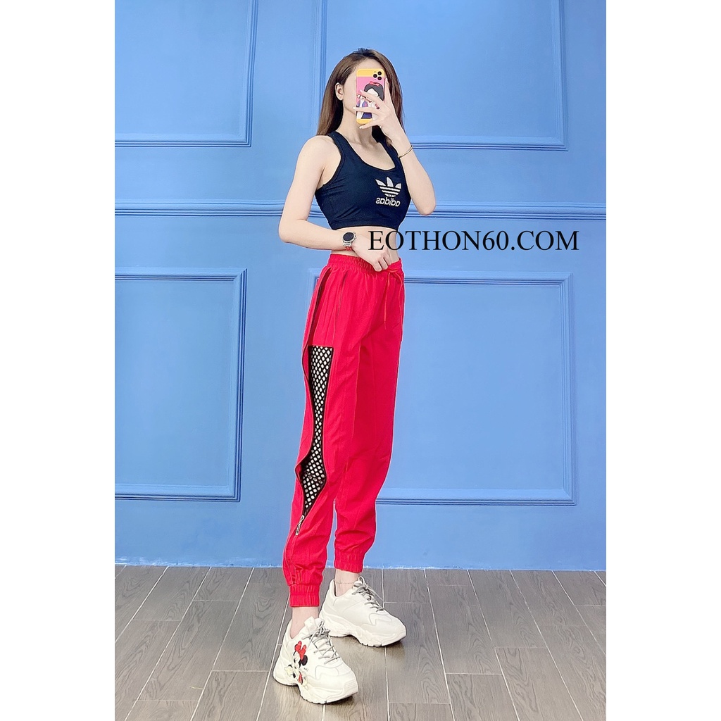 Quần jogger dây kéo -vải gió cát cao cấp  Eothon60