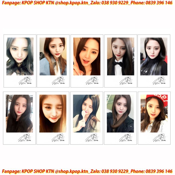 CARD CHỮ KÍ JEONGHWA EXID_CKXK0154