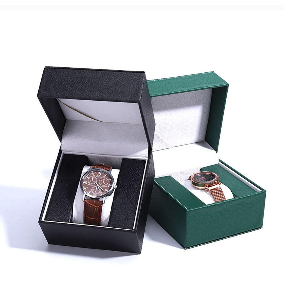 Hộp Da PU Trưng Bày Đồng Hồ Trang Sức Tiện Dụng