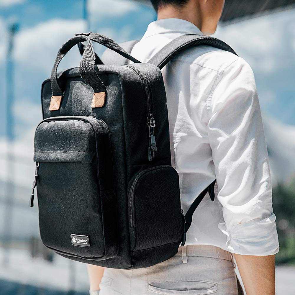 Balo TOMTOC  Daily Backpack For Ultrabook 15inch/22L BLACK - A60