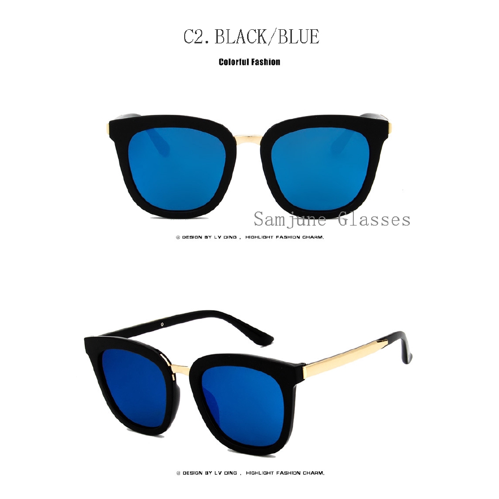 Kính mát Samjune gọng mắt mèo thời trang Vintage cho nữ