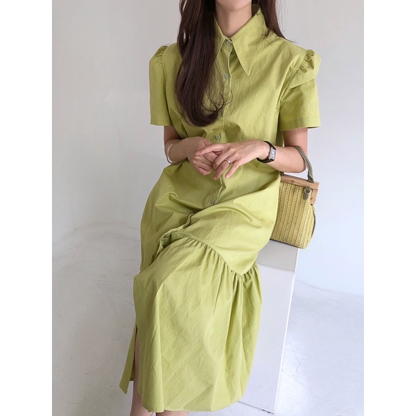 - Váy suông cộc tay đuôi cá nữ Ulzzang Hàn Quốc BORA SHOP