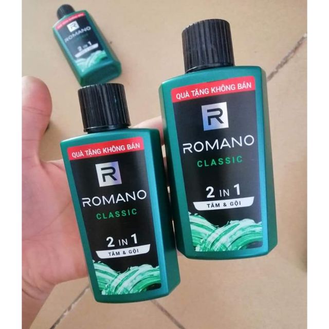 Tắm gội Romano 2 trong 1 (60g)
