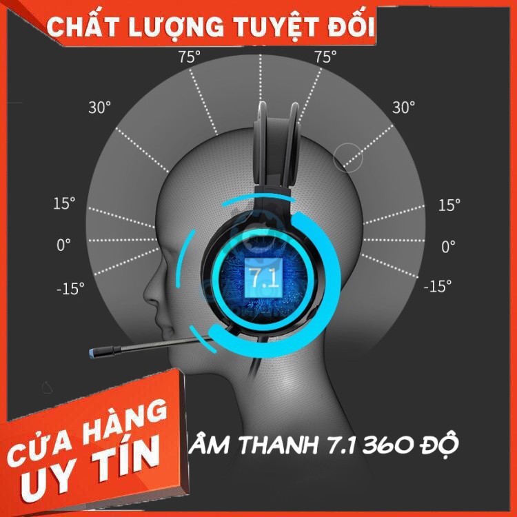 HÀNG CAO CẤP -  Tai Nghe Gaming 7.1 G58 Có Micro 360 Độ LED RGB Chuyên Game (No Box) – BH 12 Tháng  - Hàng Cao Cấp