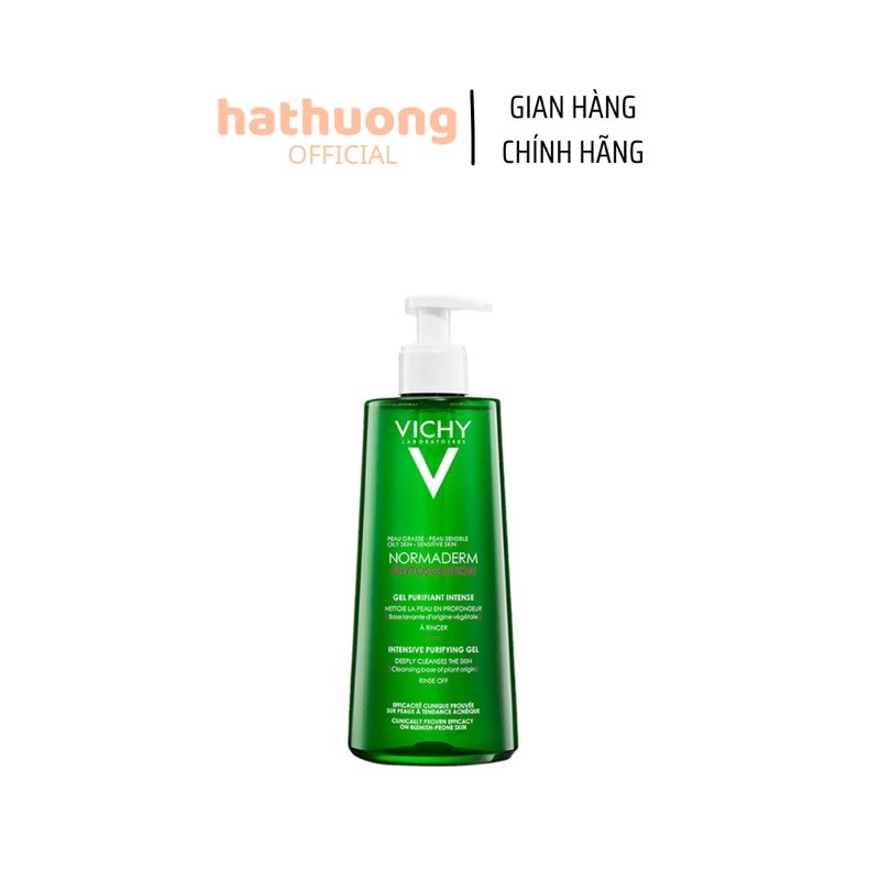 SỮA RỬA MẶT GIÚP GIẢM MỤN, GIẢM TIẾT DẦU, SE KHÍT LỖ CHÂN LÔNG VICHY NORMADERM GEL