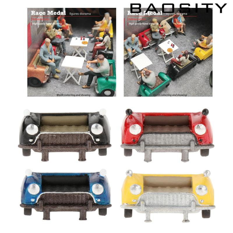 Mô Hình Đồ Chơi Ghế Sofa Diorama Garage Bar Bằng Nhựa Resin Tỷ Lệ 1 / 64