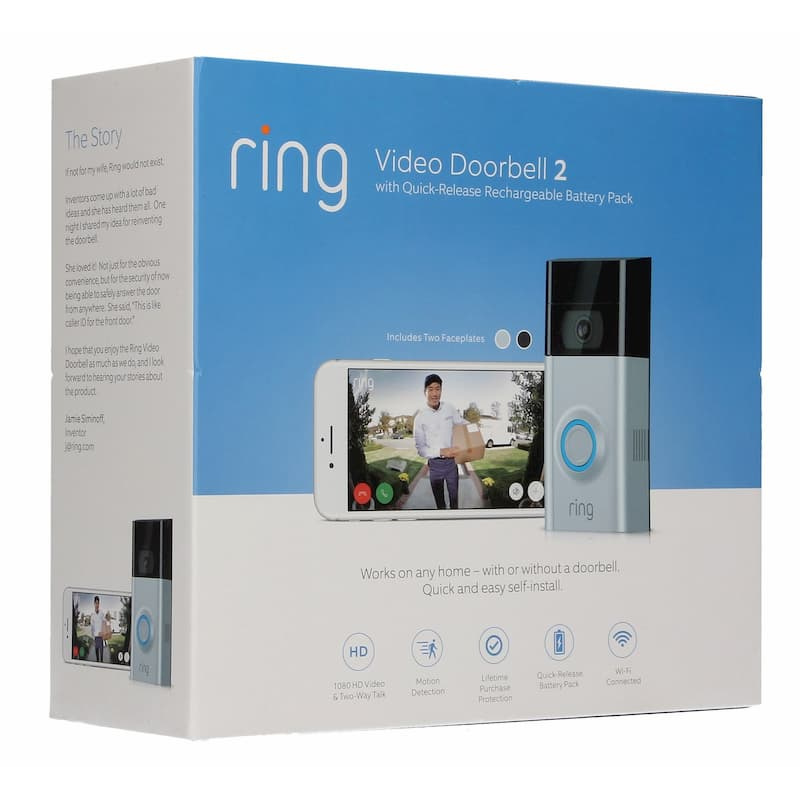 [Chuông cửa thông minh] Ring Doorbell 2