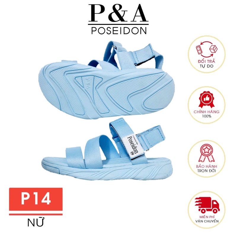 GIÀY SANDALS P&A P14 NỮ SIÊU NHẸ SIÊU ÊM ĐẾ PHYLON MAU KHÔ