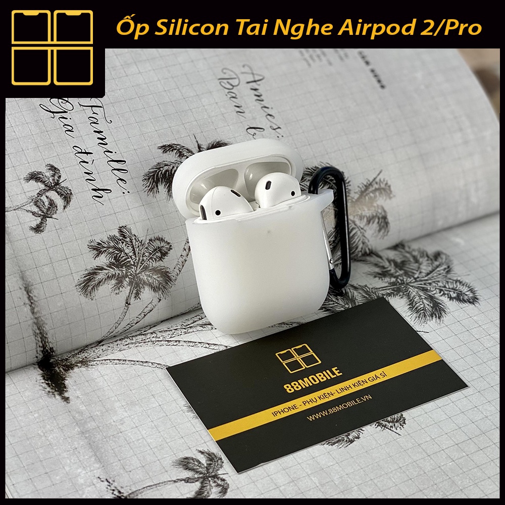 Vỏ Ốp Case Bảo Vệ Tai Nghe Air 2/Pro Cao Su Silicon 88Mobile