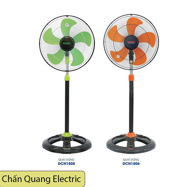 Quạt đứng công nghiệp SENKO Model DCN1806 và Model DCN1808