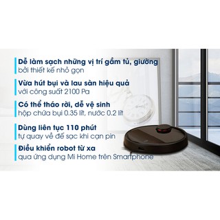 Robot hút bụi Xiaomi MOP Pro