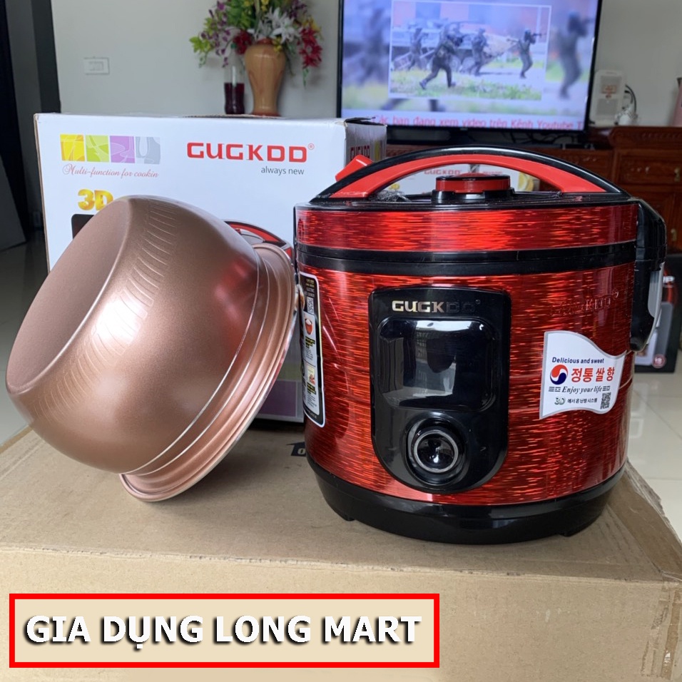 Nồi cơm điện CUCKOO 3D GK-128 Dung Tích 1L - 1.2L - 2L Lòng Siêu Dày Cơm Ngon Hàng Chính Hãng, Bảo Hành 12 Tháng
