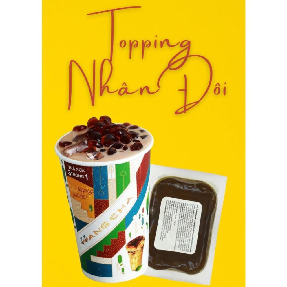 Ly Trà Sữa 3in1 WangCha nhiều vị Tặng Kèm 1 gói Topping 60g