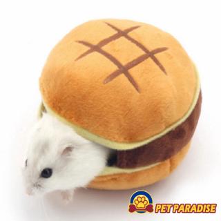 Chuồng cho chuột hamster hình bánh hamburger kiểu dáng mini
