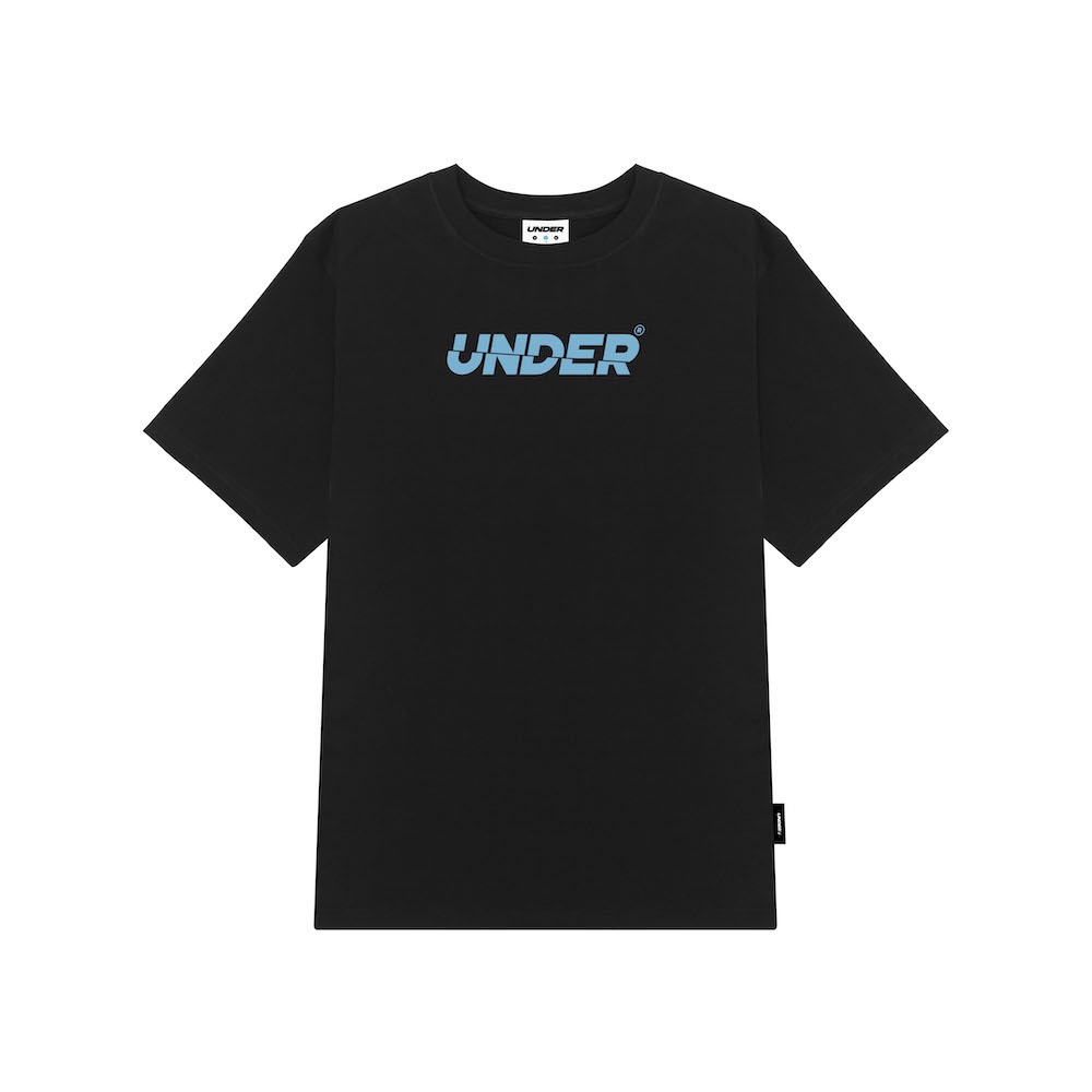 Áo thun UNDER Signature Logo Tee 2021 (Đen) - UTS007