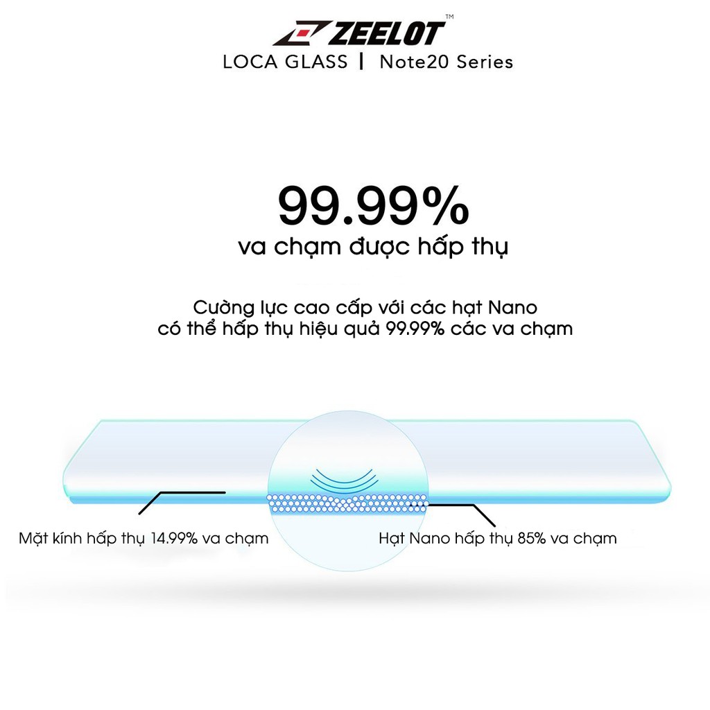 Kính Cường Lực Zeelot 3D UV Samsung Galaxy S21 / S21+ / S21 Ultra - Hàng Chính Hãng