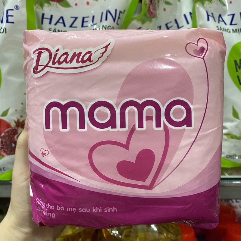 Băng vệ sinh Diana Mama không cánh 12 miếng