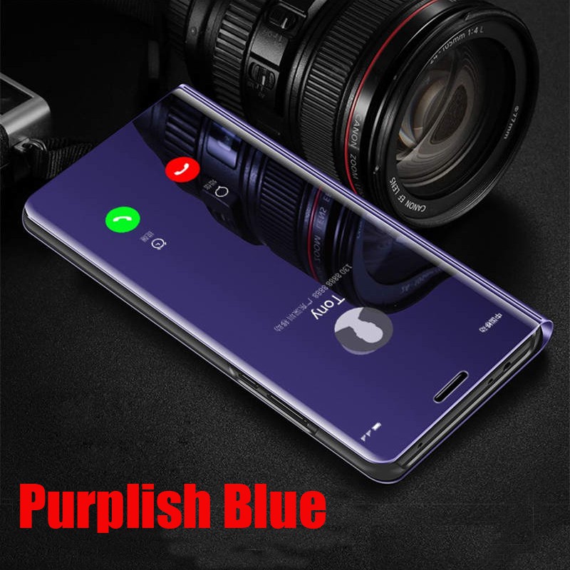 Bao Da Điện Thoại Nắp Lật Mặt Gương Trong Suốt Kiêm Giá Đỡ Cho Oppo Reno5 Oppo Reno5 Reno 5 Vỏ | BigBuy360 - bigbuy360.vn