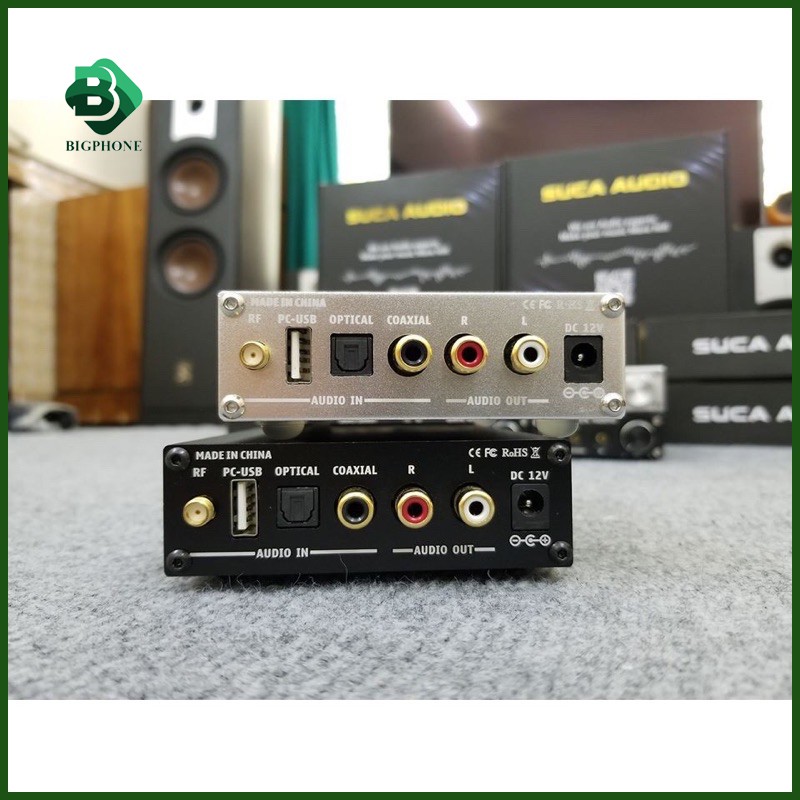 BỘ GIẢI MÃ ÂM THANH SUCA-AUDIO DAC Q5 PRO -12 Tháng chính hãng.
