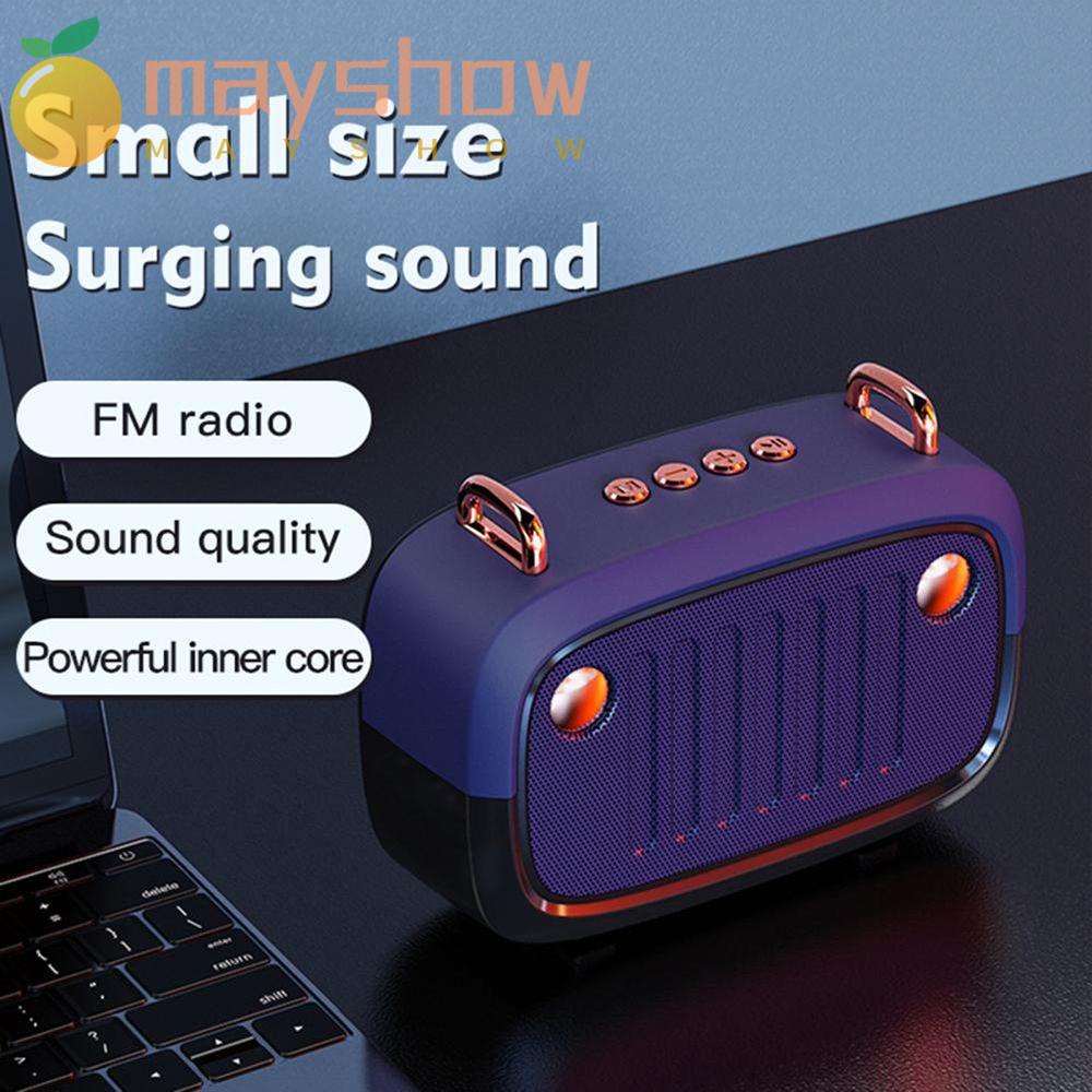 Loa Bluetooth Hifi Mini Họa Tiết Hoạt Hình Đa Năng