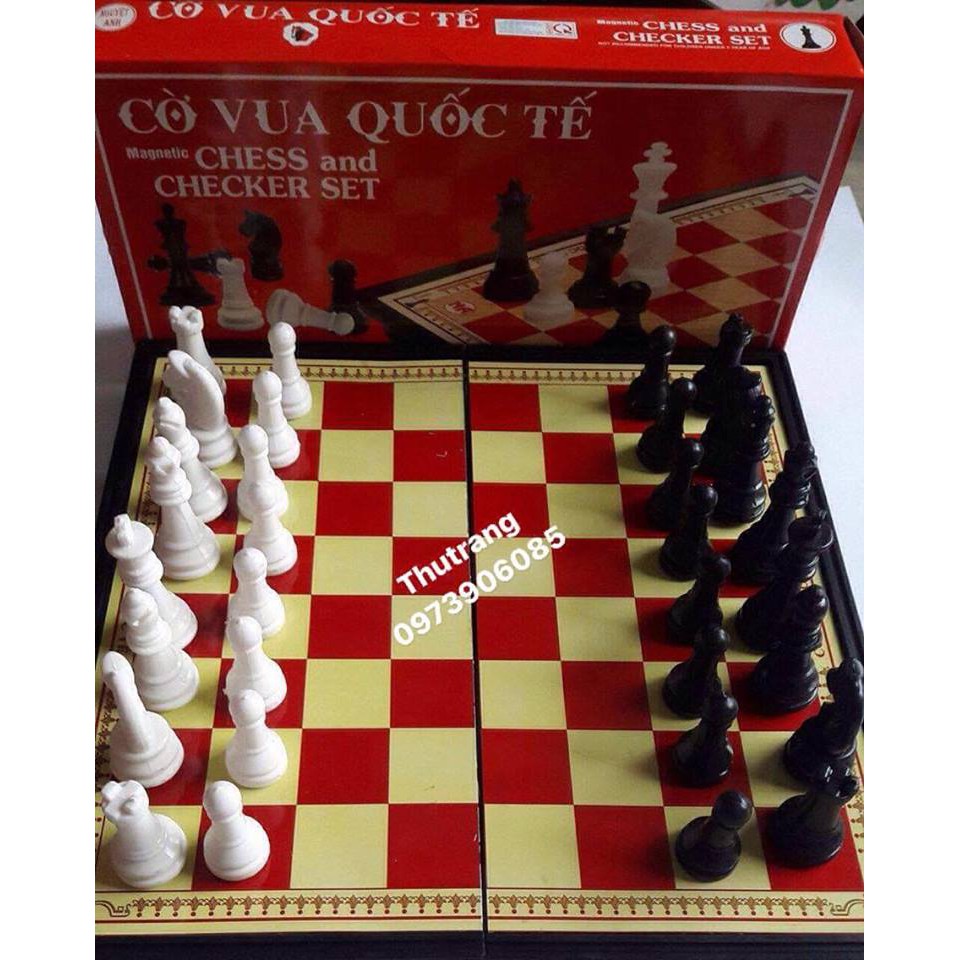 Cờ vua nam châm (KT 27cm x 27cm)