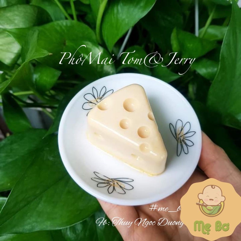 KHUÔN SILICON LÀM PUDDING/ THẠCH RAU CÂU HÌNH PHÔMAI/ PHOMAI/ PHÔ MAI (khuôn đơn và khuôn 8)