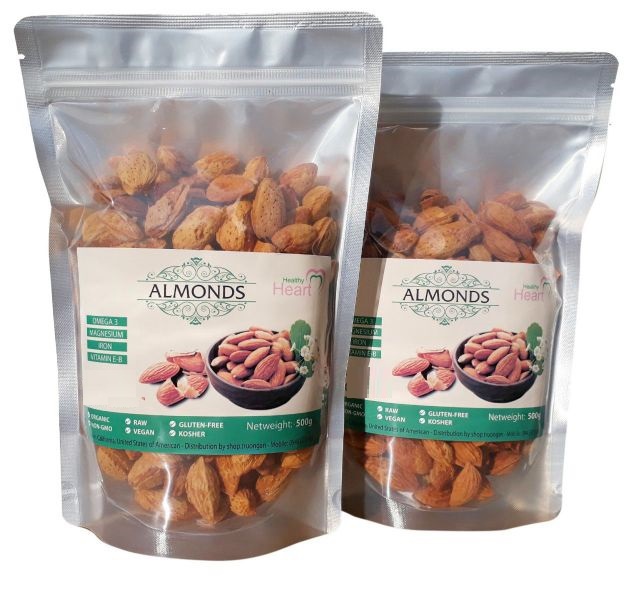 500g Hạnh nhân Mỹ rang bơ | BigBuy360 - bigbuy360.vn