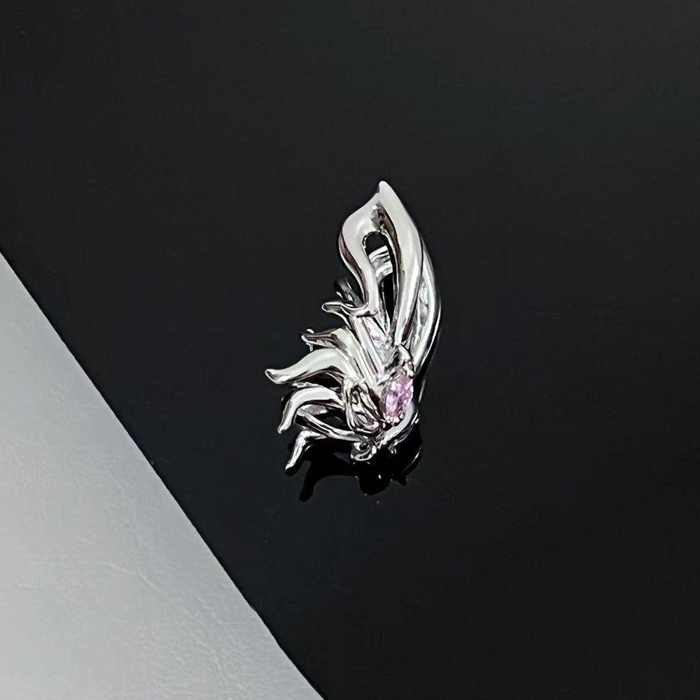 Khuyên Kẹp Vành Tai Hình Bướm Đơn Giản Phong Cách Hàn Quốc Cho Nữ